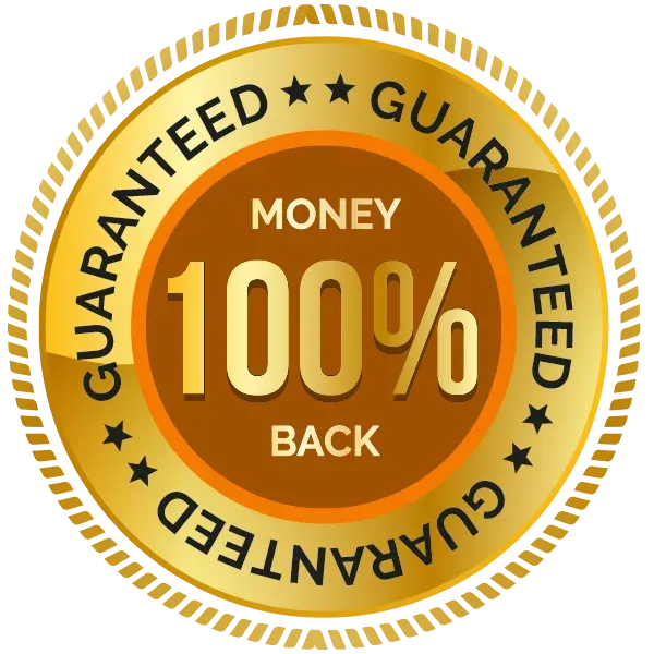60-Day Money Back Guarantee Seal - Try Fungazol Risk-Free