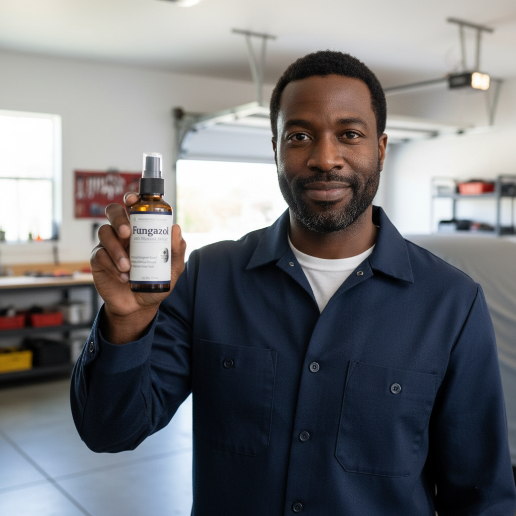 Mark, 42 - Fungazol Nail Fungus Success Story - Confidence Improvement Testimonial