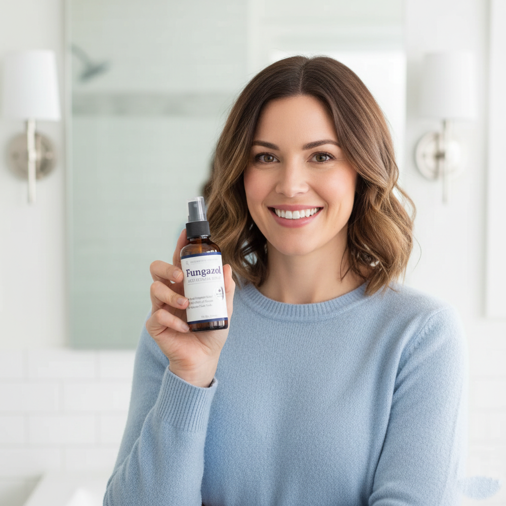 Sarah, 38 - Fungazol Customer Results - Nail Fungus Improvement Testimonial